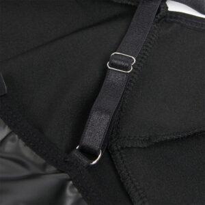 SUBBLIME - 955373 ABITO CON SPALLINE IN PELLE NERA S/M - immagine 8