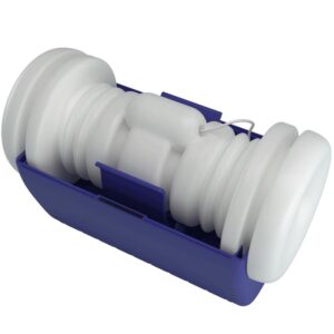 PRETTY LOVE - DJ LADY MASTURBATORE MASCHILE CON VIBRAZIONE 5 IMPOSTAZIONI VIOLA - immagine 6