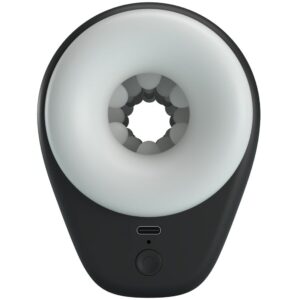 PRETTY LOVE - DJ GIRL MASTURBATORE MASCHILE CON VIBRAZIONE 5 IMPOSTAZIONI NEGRO - immagine 2