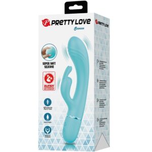 PRETTY LOVE - SCOCCO VIBRATORE CONIGLIO TURCHESE - immagine 11