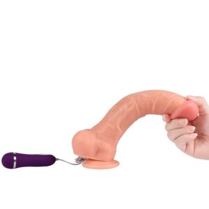 SHEQU - APOLO DILDO VIBRATORE CON TELECOMANDO 24,5 CM - immagine 5