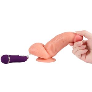 SHEQU - DILDO VIBRATORE SOLDATO CON TELECOMANDO 16 CM - immagine 5