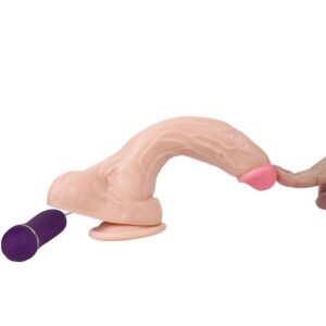 SHEQU - DILDO VIBRATORE HOLY DRAGON CON TELECOMANDO 20,5 CM - immagine 5