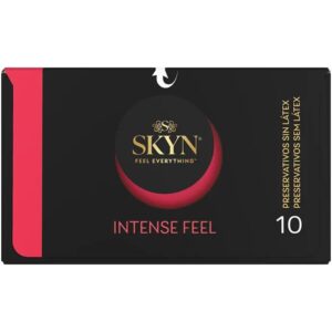 SKYN - PRESERVATIVO TEXTURED INTENSE FEEL CON DESIGN ONDULATO 10 UNITÀ - immagine 3