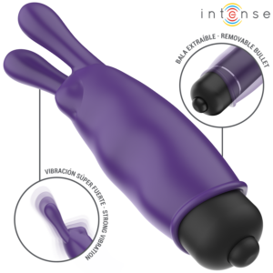 INTENSE - MYSTIC VIBRATING BULLET VIOLA 8,7 X 2,4 CM - immagine 4