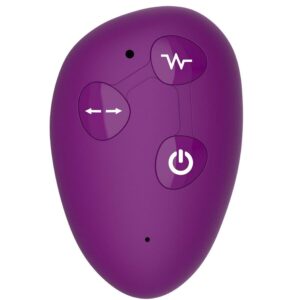 XOCOON - VIBRATORE 2 IN 1 STRAPLESS STRAP-ON CON TELECOMANDO VIOLA - immagine 13