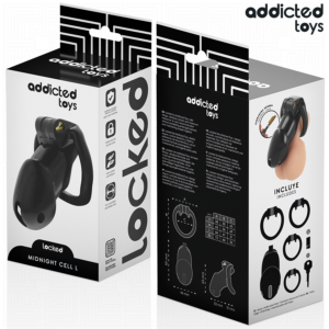 ADDICTED TOYS LOCKED - MINDNIGHT CELL GABBIA PER PENE TAGLIA L - immagine 6