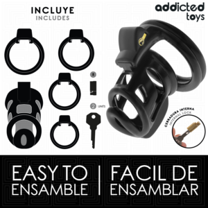 ADDICTED TOYS LOCKED - GABBIA PER PENE GILDEN CAGE 8,5 CM - immagine 4