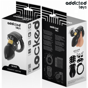 ADDICTED TOYS BLOCCATO - GABBIA PER PENE PROFONDA DI CASTITÀ 7,5 CM - immagine 6