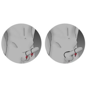 ELECTRASTIM - PRESTIGE ELECTRA LOOPS ANELLI PER IL PENE REGOLABILI ROSSI - immagine 3