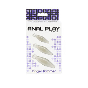 TOYJOY - GIOCO ANALE FINGER RIMMER 3 PEZZI TRASPARENTE - immagine 3
