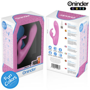 ONINDER CUTE - VIBRATORE CONIGLIETTO D'AMORE PER PUNTO G E CLITORIDE - APP GRATUITA IN TUTTO IL MONDO - immagine 8