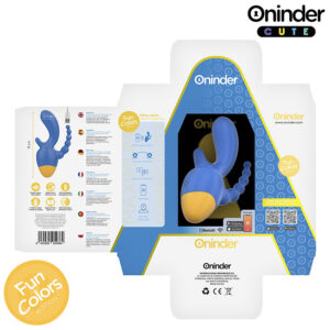 ONINDER CUTE - LOVE 3 SOME TRIPLO VIBRATORE - APP GRATUITA IN TUTTO IL MONDO - immagine 7