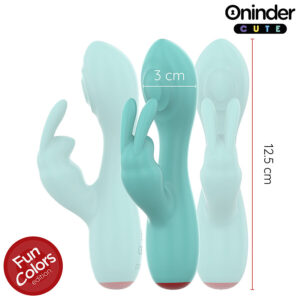ONINDER CUTE - VIBRATORE CLITORIDEO PUNTO G LOVE BUNNY - APP GRATUITA IN TUTTO IL MONDO - immagine 3