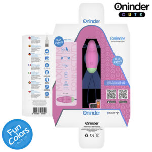 ONINDER CUTE - UOVO IN SILICONE VIBRANTE-ROTANTE A 360° PER AMARE IL PIACERE - APP GLOBALE GRATUITA - immagine 8