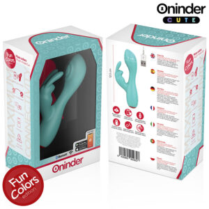 ONINDER CUTE - VIBRATORE CLITORIDEO PUNTO G LOVE BUNNY - APP GRATUITA IN TUTTO IL MONDO - immagine 8