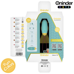 ONINDER CUTE - UOVO VIBRANTE LOVE PLEASURE - GEMME ROTANTI IN SILICONE - APP GLOBALE GRATUITA - immagine 8