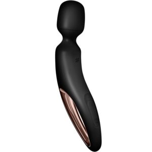SATISFYER - WAND ERLAND MASSAGGIATORE VIBRANTE NERO - immagine 3