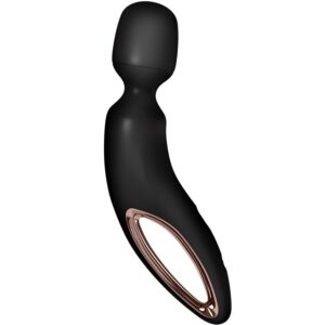 SATISFYER - WAND ERLAND MASSAGGIATORE VIBRANTE NERO - immagine 4
