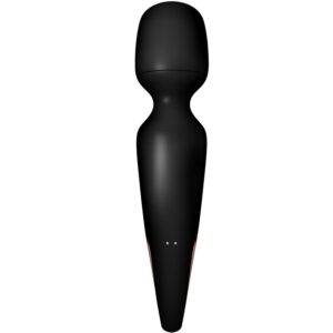 SATISFYER - WAND ERLAND MASSAGGIATORE VIBRANTE NERO - immagine 2
