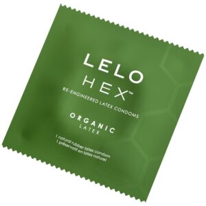 LELO - PRESERVATIVI ORGANICI HEX CONFEZIONE DA 3 UNITÀ - immagine 3