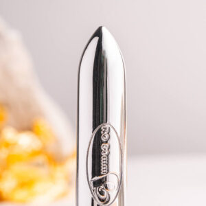 ROCKS-OFF - RO-80 PROIETTILE VIBRANTE CROMATO ARGENTO - immagine 2