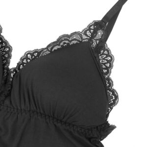 SUBBLIME - ORSACCHIOTTO CON DETTAGLI IN PIZZO FLOREALE NERO S/M - immagine 11