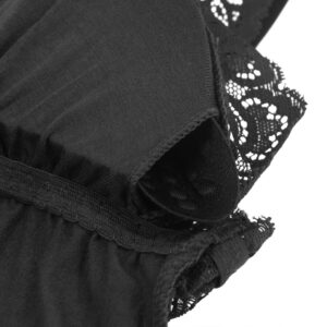 SUBBLIME - ORSACCHIOTTO CON DETTAGLI IN PIZZO FLOREALE NERO L/XL - immagine 14