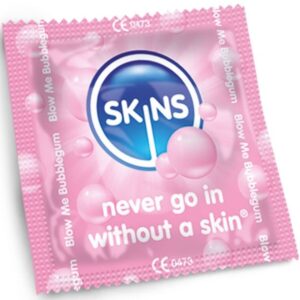 SKINS - BUBBLEGUM PREMIUM CONDOM CONFEZIONE DA 8 - immagine 3