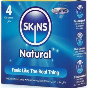 SKINS - PRESERVATIVI NATURALI PREMIUM CONFEZIONE DA 4 - immagine 2