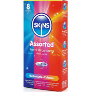 SKINS - CONFEZIONE ASSORTITA DI 8 PRESERVATIVI PREMIUM - immagine 2