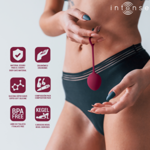 INTENSE - KIT PALLINE KEGEL CHARLI BORDEAUX - immagine 6