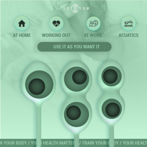 INTENSE - KIT PALLINE KEGEL CHARLI VERDE CHIARO - immagine 3