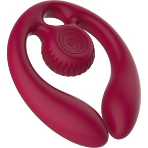 SNAIL VIBE - GIZI DUO STIMOLATORE DI COPPIA TELECOMANDO BORDEAUX - immagine 2