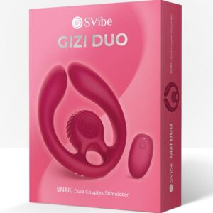 SNAIL VIBE - GIZI DUO STIMOLATORE DI COPPIA TELECOMANDO BORDEAUX - immagine 8