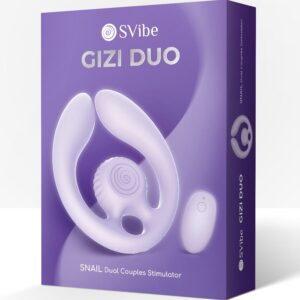 SNAIL VIBE - GIZI DUO STIMOLATORE DI COPPIA CON TELECOMANDO LILLA - immagine 8