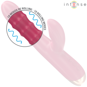 INTENSE - CHLOE VIBRATORE MULTIFUNZIONE 3 IN 1 ROSSO - immagine 3