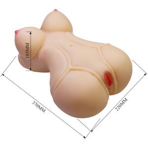 CRAZY BULL - DIANA TORSO FEMMINILE REALISTICO VAGINA E ANALE 5 KG - immagine 8