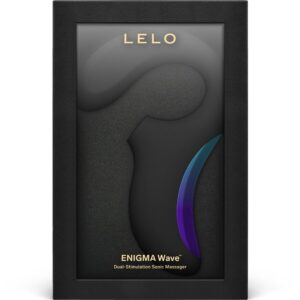 LELO - ENIGMA WAVE MASSAGGIATORE A TRIPLA VIBRAZIONE NERO - immagine 4