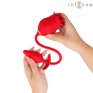 INTENSE - MELANIE STIMOLATORE DOPPIO PER CLITORIDE CON LINGUA A ZIGZAG - immagine 4