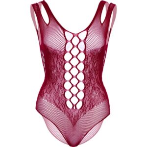LEG AVENUE - 81641X BODY SENZA CUCITURE BORDEAUX TAGLIA 1X/2X - immagine 6