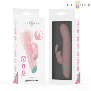 INTENSE - STIMOLATORE E VIBRATORE ROTANTE ALVIN RABBIT + OSCILLANTE - immagine 4