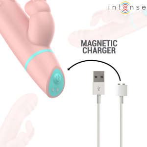 INTENSE - STIMOLATORE E VIBRATORE ROTANTE ALVIN RABBIT + OSCILLANTE - immagine 9