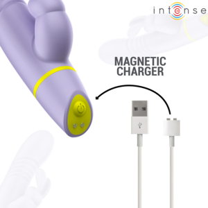 INTENSE - STIMOLATORE E VIBRATORE A SPINTA HELEN RABBIT - immagine 8