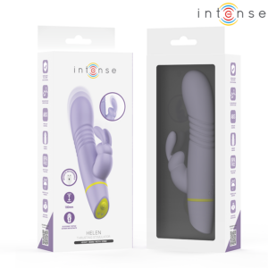 INTENSE - STIMOLATORE E VIBRATORE A SPINTA HELEN RABBIT - immagine 4