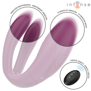 INTENSE - STIMOLATORE A MORSETTO CON VIBRAZIONE E TAPPING SANDRA CON TELECOMANDO - immagine 7