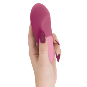 WOMANIZER - VIBE LAY-ON VIBRATORE SILENZIOSO ROSA SCURO - immagine 4