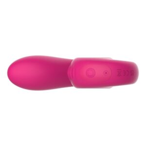 SNAIL VIBE - VIBRATORE ROSA GIZI LITE DOPPIO PUNTO G E CLITORIDEO - immagine 3