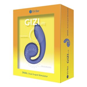 SNAIL VIBE - VIBRATORE VIOLA GIZI LITE DOPPIO PUNTO G E CLITORIDEO - immagine 4