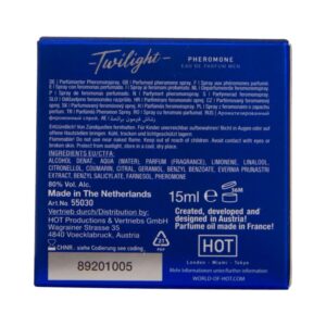 HOT - TWILIGHT PHEROMONE PARFUM UOMO 15 ML - immagine 4